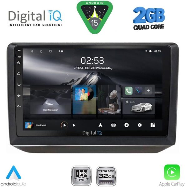 DIGITAL IQ RSD 1581_CPA (10inc) MULTIMEDIA TABLET for SKODA FABIA mod. 2008-2014 - Image 1