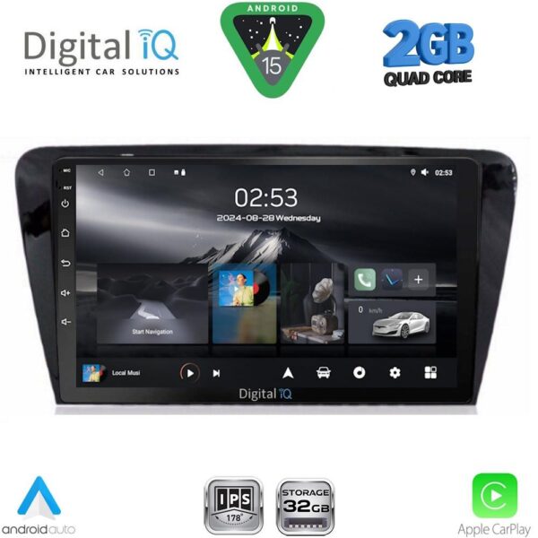 DIGITAL IQ RSD 1597_CPA (10inc) MULTIMEDIA TABLET for SKODA OCTAVIA 7 mod. 2013-2021 - Image 1