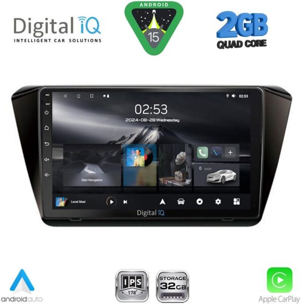 DIGITAL IQ RSD 1605_CPA (10inc) MULTIMEDIA TABLET for SKODA SUPERB mod. 2015-2024 - Image 1