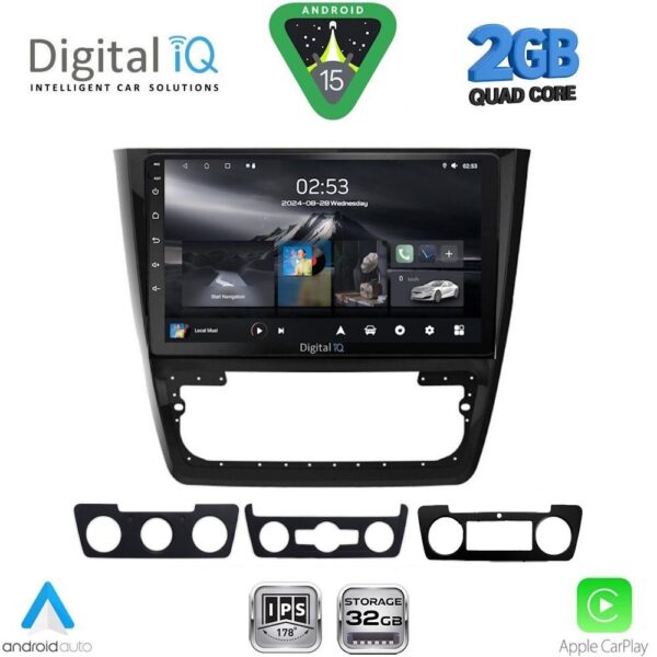 DIGITAL IQ RSD 1610_CPA (10inc) MULTIMEDIA TABLET for SKODA YETI mod. 2014-2017 - Image 1