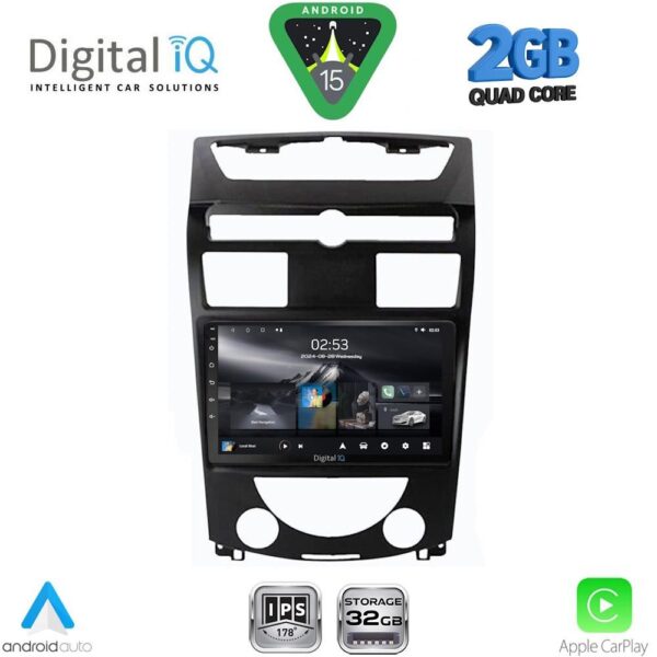 DIGITAL IQ RSD 1657_CPA (10inc) MULTIMEDIA TABLET for SSANGYONG REXTON mod. 2006-2015 - Image 1