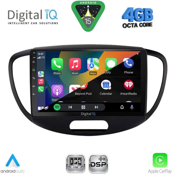 DIGITAL IQ RSG 6223_CPA (9inc) MULTIMEDIA TABLET for HYUNDAI i10 mod. 2008-2013 - Image 2