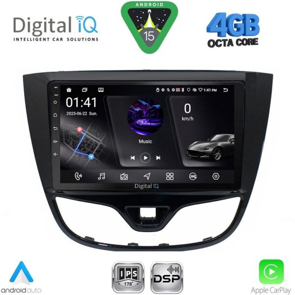 DIGITAL IQ RSG 6489_CPA (10inc) MULTIMEDIA TABLET for OPEL KARL mod. 2014-2019 - Image 1