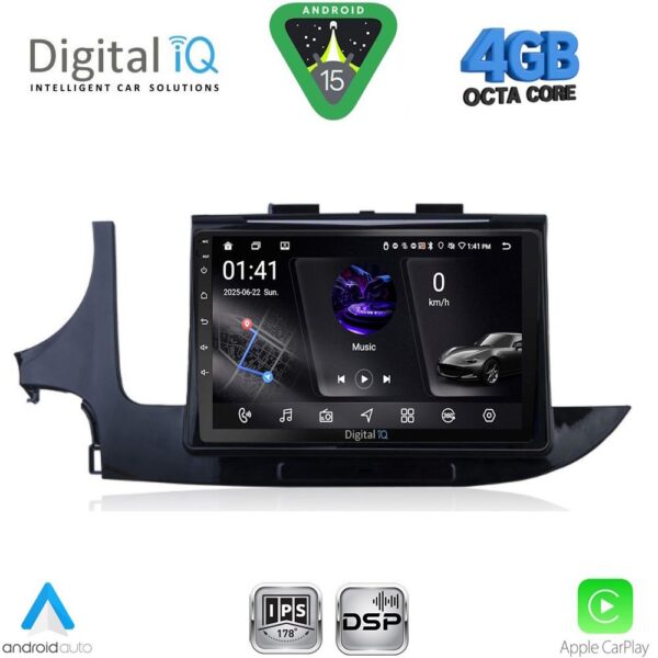 DIGITAL IQ RSG 6497_CPA (9inc) MULTIMEDIA TABLET for OPEL MOKKA mod. 2016-2021 - Image 1