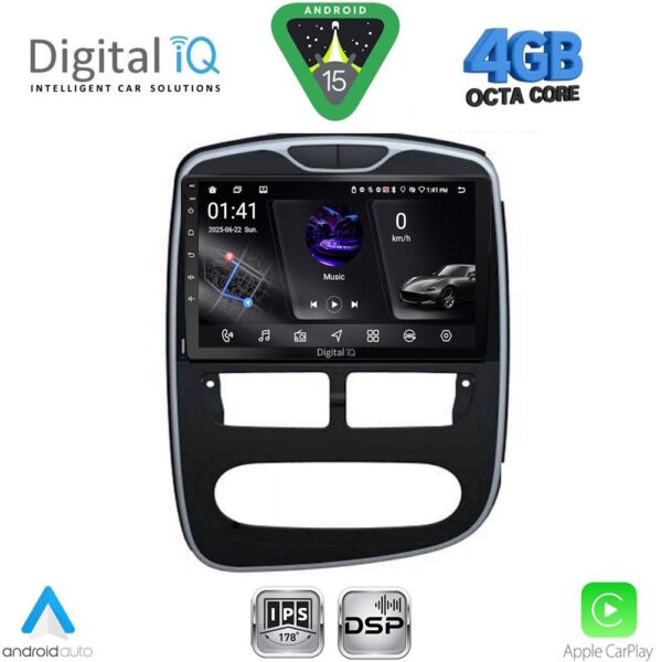 DIGITAL IQ RSG 6544_CPA (10inc) MULTIMEDIA TABLET for RENAULT CLIO mod. 2012-2015 - Image 1