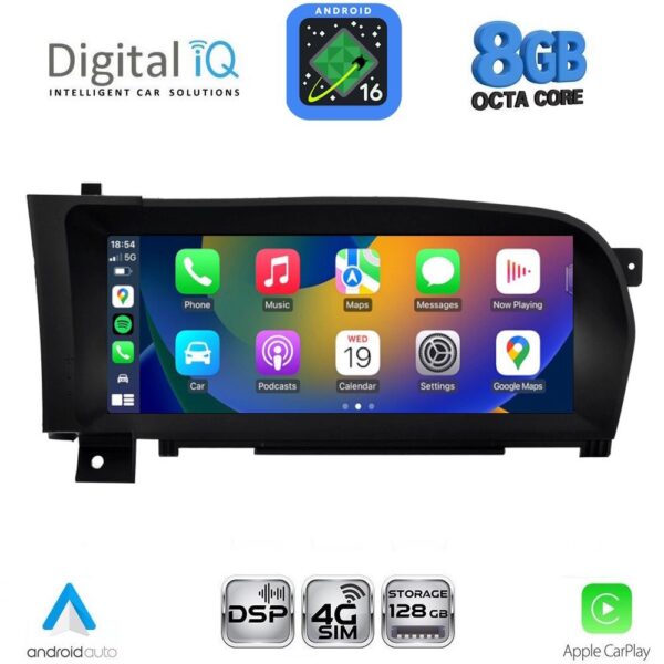 DIGITAL IQ TPG 16967_CPA (10.3'') MULTIMEDIA SYSTEM for MERCEDES S (W221) mod. 2006-2009 (NTG 3) - Image 2