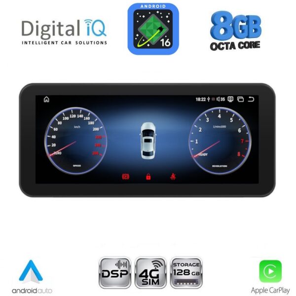 DIGITAL IQ TPG 16999_CPA (10.25inc) (NTG 4.5) MULTIMEDIA SYSTEM for MERCEDES SLK (R172) mod. 2012-2016 - Image 2