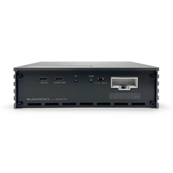 Ενισχυτής με επεξεργαστή DSP – ZAPCO HB 46 II 4A - Image 3