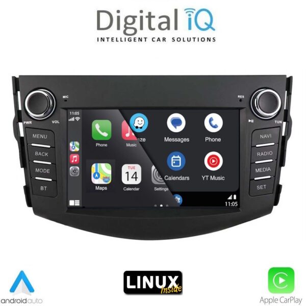DIGITAL IQ BLA 017_CPA (7" DECK) MULTIMEDIA LINUX SYSTEM for TOYOTA RAV 4 mod. 2006-2012 - Image 3