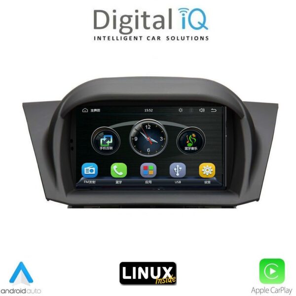 DIGITAL IQ BLA 075_CPA (7" DECK) MULTIMEDIA LINUX SYSTEM for FORD FIESTA mod. 2008-2017 - Image 1