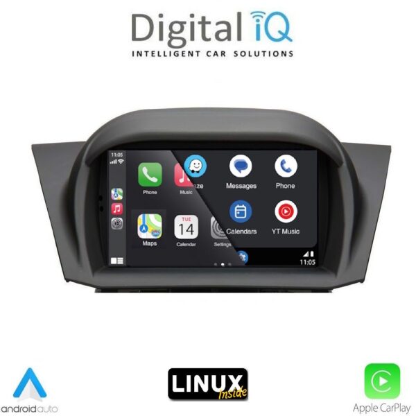 DIGITAL IQ BLA 075_CPA (7" DECK) MULTIMEDIA LINUX SYSTEM for FORD FIESTA mod. 2008-2017 - Image 2