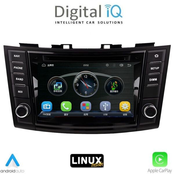 DIGITAL IQ BLA 077_CPA (7" DECK) MULTIMEDIA LINUX SYSTEM for SUZUKI SWIFT mod. 2011-2016 - Image 4