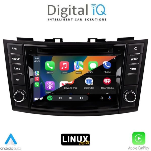 DIGITAL IQ BLA 077_CPA (7" DECK) MULTIMEDIA LINUX SYSTEM for SUZUKI SWIFT mod. 2011-2016 - Image 3