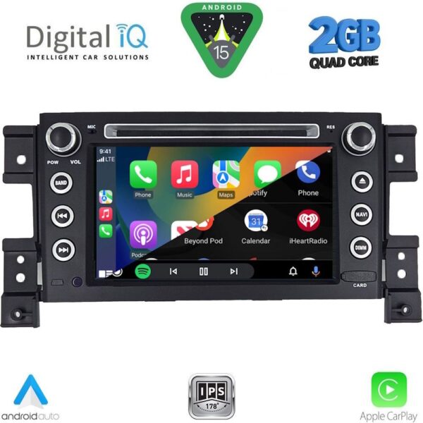 DIGITAL IQ BLA 054_CPA (7" DECK) MULTIMEDIA LINUX SYSTEM for SUZUKI GRAND VITARA mod. 2005-2015 - Image 5