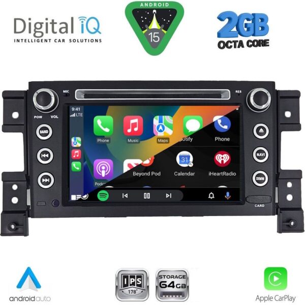 DIGITAL IQ BLA 054_CPA (7" DECK) MULTIMEDIA LINUX SYSTEM for SUZUKI GRAND VITARA mod. 2005-2015 - Image 7