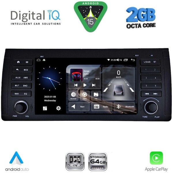 DIGITAL IQ BLE 385_CPA (7" DECK) MULTIMEDIA SYSTEM for BMW S.5-X5 (E38-39-53) mod. 1998-2005 - Image 6