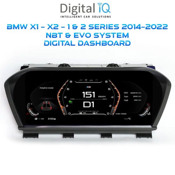 DIGITAL IQ DDD 943_DC (11in) DIGITAL INSTRUMENT CLUSTER for BMW 1 - 2 Series - X1 - X2 mod. 2014-2022 - Image 2
