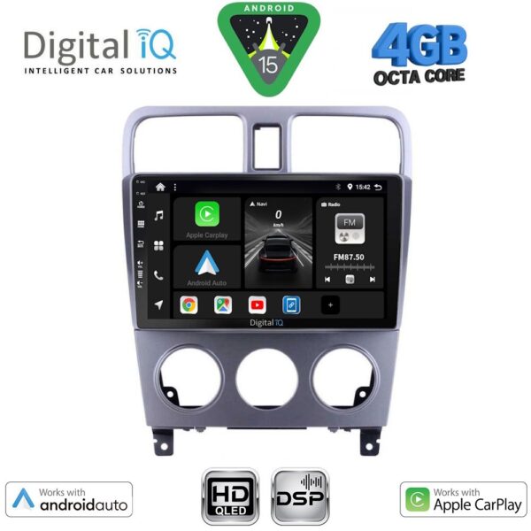 DIGITAL IQ BXF 16661_CPAA (9inc) MULTIMEDIA TABLET for SUBARU FORESTER mod. 2002-2008 - Image 1