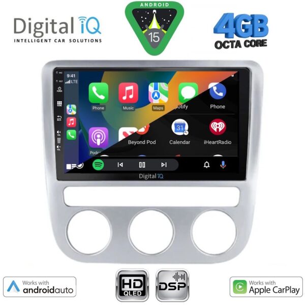 DIGITAL IQ BXF 16752_CPAA CLIMA (9inc) MULTIMEDIA TABLET for VW EOS mod. 2006-2016 - SCIROCCO mod. 2008-2010 - Image 10