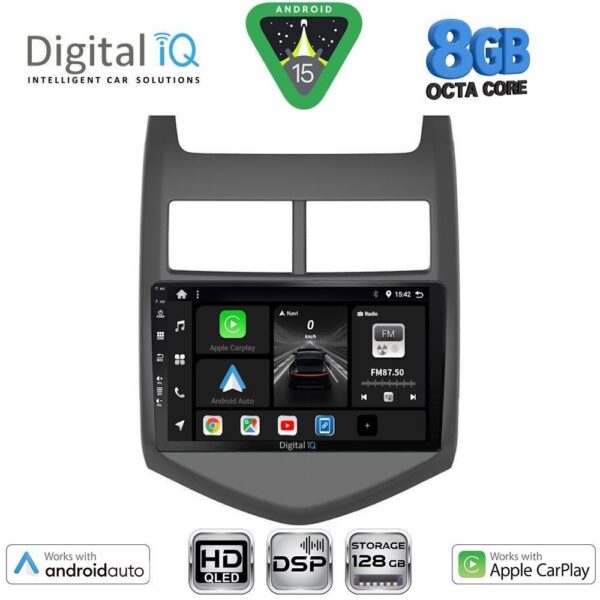 DIGITAL IQ BXF 18074_CPAA (9inc) MULTIMEDIA TABLET for CHEVROLET AVEO mod. 2011-2014 - Image 1