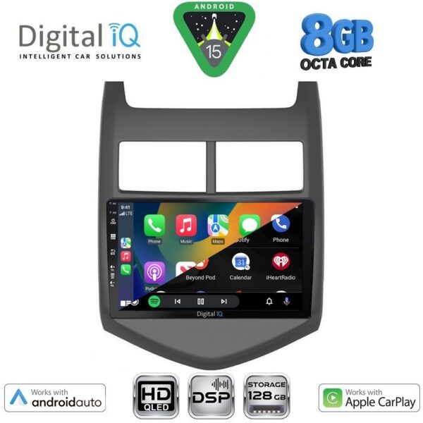 DIGITAL IQ BXF 18074_CPAA (9inc) MULTIMEDIA TABLET for CHEVROLET AVEO mod. 2011-2014 - Image 2