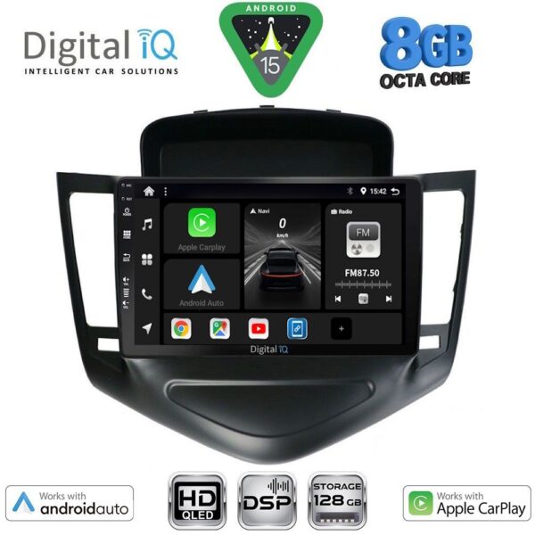 DIGITAL IQ BXF 18076_CPAA (9inc) MULTIMEDIA TABLET for CHEVROLET CRUZE mod. 2008-2012 - Image 1