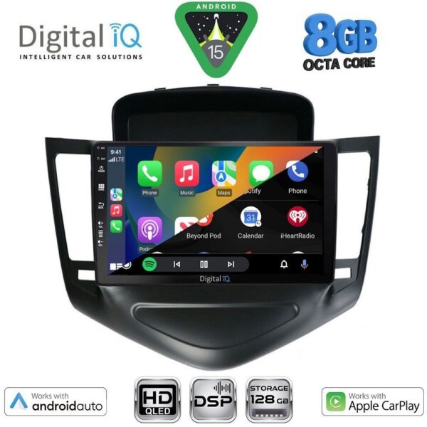 DIGITAL IQ BXF 18076_CPAA (9inc) MULTIMEDIA TABLET for CHEVROLET CRUZE mod. 2008-2012 - Image 2