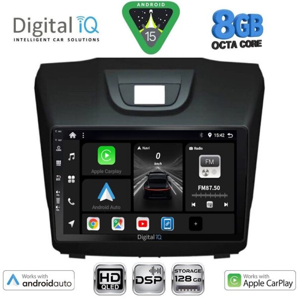 DIGITAL IQ BXF 18255_CPAA (9inc) MULTIMEDIA TABLET for ISUZU DMAX mod. 2012-2020 - Image 1
