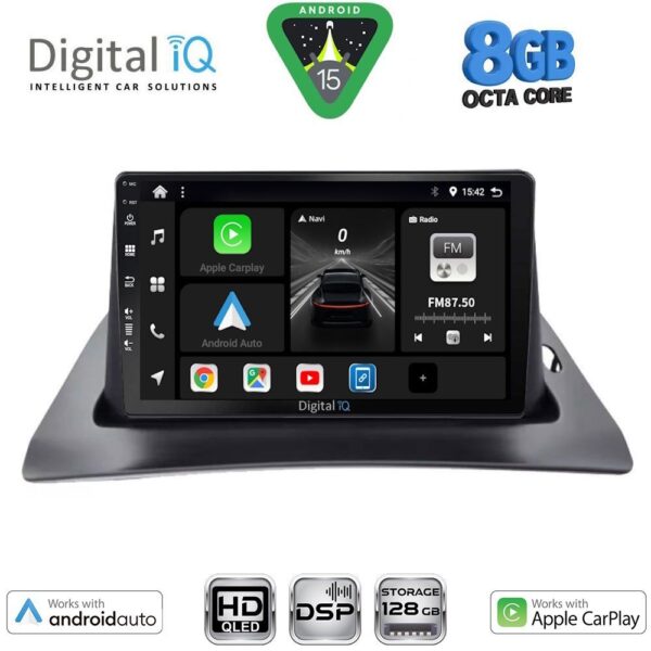 DIGITAL IQ BXF 18550_CPAA (9inc) MULTIMEDIA TABLET for RENAULT KANGOO mod. 2010-2021 - Image 1