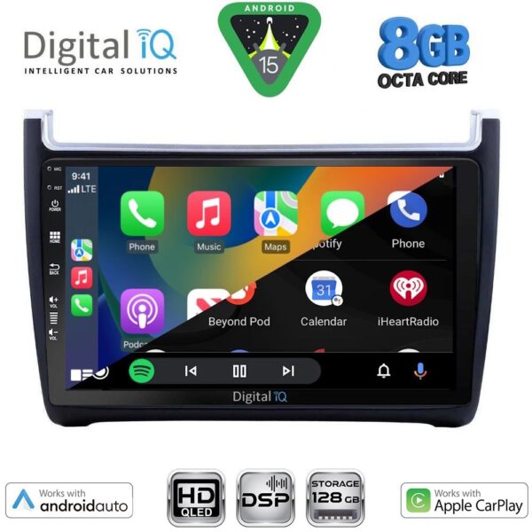 DIGITAL IQ BXF 18757_CPAA (9inc) MULTIMEDIA TABLET for VW POLO mod. 2014-2017 - Image 2