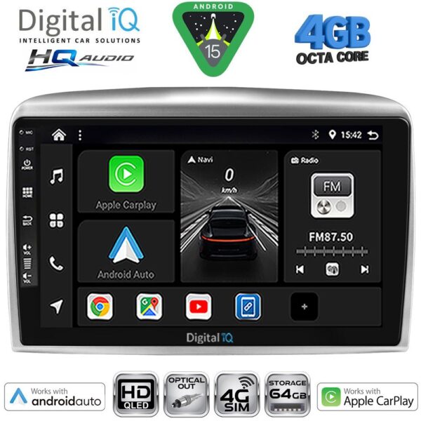 DIGITAL IQ BXK 19333_CPAA (9inc) MULTIMEDIA TABLET for LANCIA YPSILON mod. 2006-2011 - Image 1
