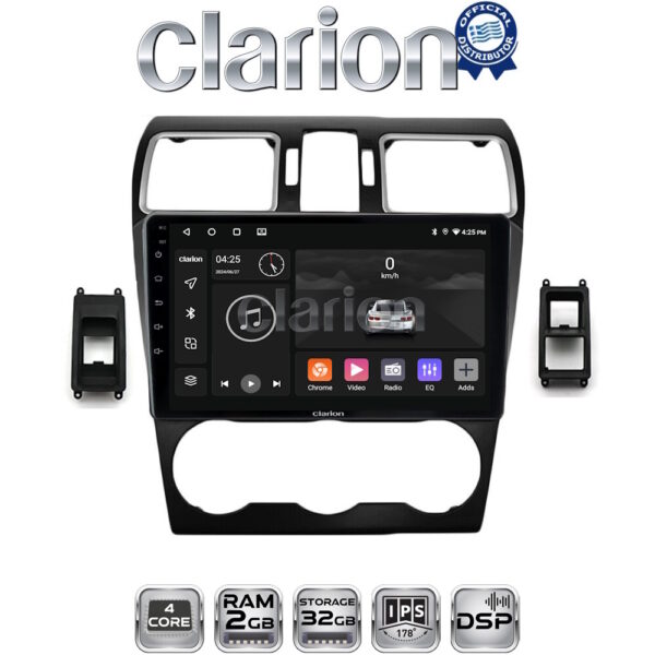 CLARION GL31262B Οθόνη OEM Multimedia Αυτοκινήτου για Subaru Impreza - Forester 2013 > (CarPlay/AndroidAuto/BT/GPS/WIFI/GPRS) - Image 1