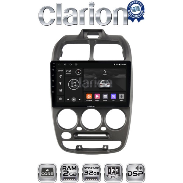 CLARION GL31267 Οθόνη OEM Multimedia Αυτοκινήτου για Hyundai Accent 1999 > 2004 (CarPlay/AndroidAuto/BT/GPS/WIFI/GPRS) - Image 1