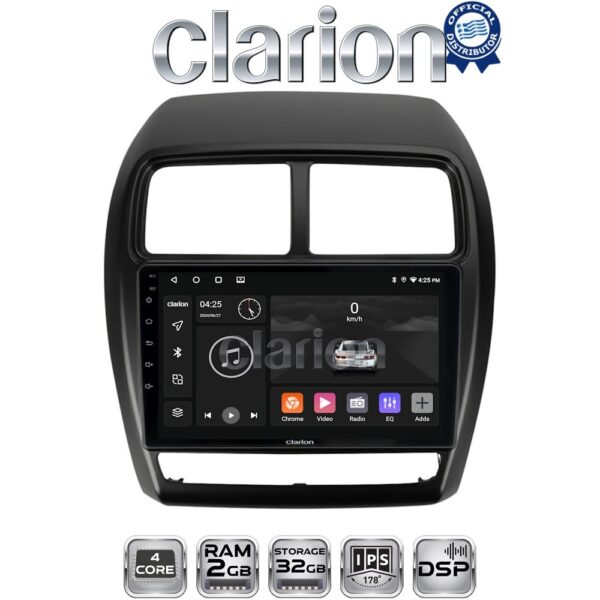 CLARION GL31318 Οθόνη OEM Multimedia Αυτοκινήτου για Mitsubishi ASX 2020 > 2023 (CarPlay/AndroidAuto/BT/GPS/WIFI/GPRS) - Image 1