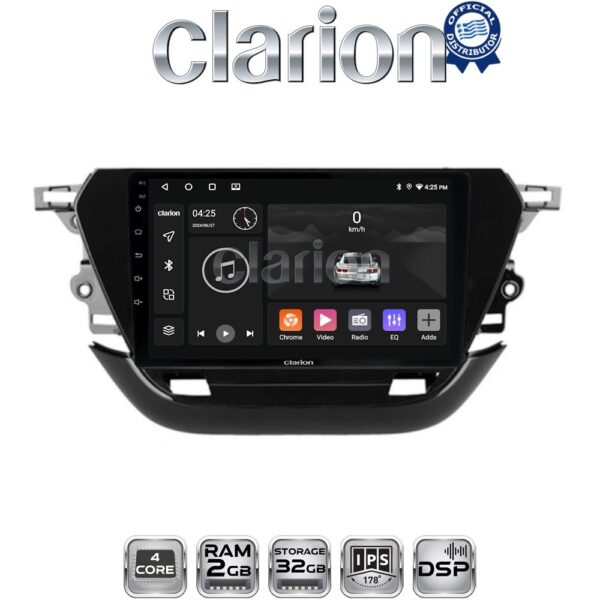 CLARION GL31523 Οθόνη OEM Multimedia Αυτοκινήτου για Opel Corsa F 2021 > (CarPlay/AndroidAuto/BT/GPS/WIFI/GPRS) - Image 1