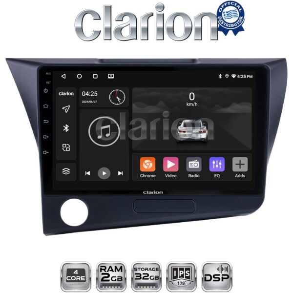 CLARION GL31629 Οθόνη OEM Multimedia Αυτοκινήτου για Honda CRZ 2010 > 2018 (CarPlay/AndroidAuto/BT/GPS/WIFI/GPRS) - Image 1
