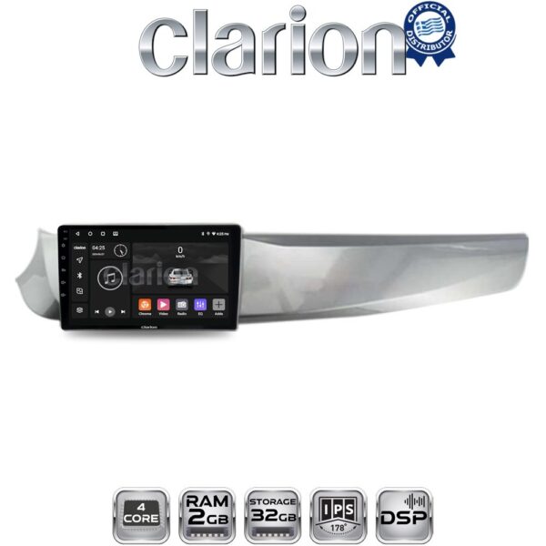 CLARION GL31643 Οθόνη OEM Multimedia Αυτοκινήτου για Alfa Romeo Guilietta 2010 > 2014 (CarPlay/AndroidAuto/BT/GPS/WIFI/GPRS) - Image 1