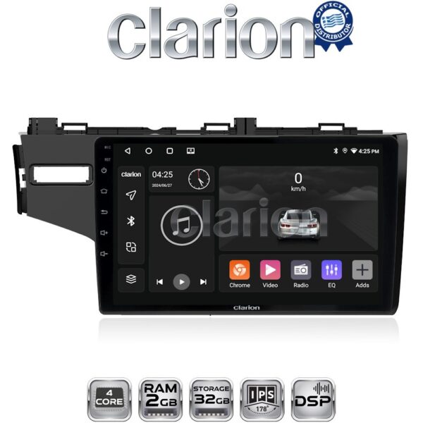 CLARION GL31760 Οθόνη OEM Multimedia Αυτοκινήτου για HONDA JAZZ 2013> (CarPlay/AndroidAuto/BT/GPS/WIFI/GPRS) - Image 1