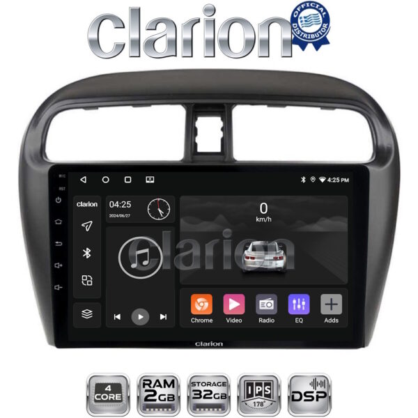 CLARION GL31850 Οθόνη OEM Multimedia Αυτοκινήτου για Mitsubishi Spacestar 2013> (CarPlay/AndroidAuto/BT/GPS/WIFI/GPRS) - Image 1