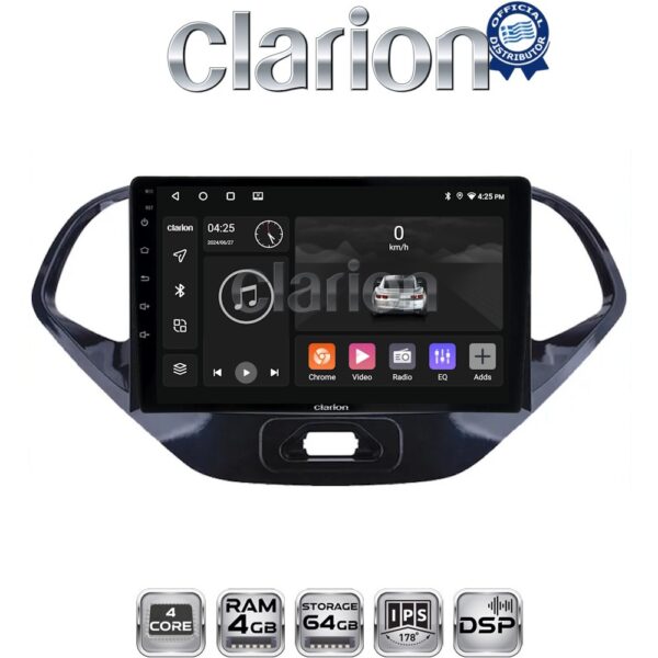 CLARION GL32499 Οθόνη OEM Multimedia Αυτοκινήτου για Ford KA 2016 > (CarPlay/AndroidAuto/BT/GPS/WIFI/GPRS) - Image 1