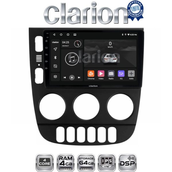 CLARION GL32505 Οθόνη OEM Multimedia Αυτοκινήτου για Mercedes ML 1998 > 2005 (CarPlay/AndroidAuto/BT/GPS/WIFI/GPRS) - Image 1