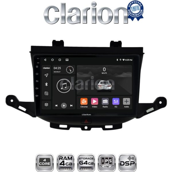 CLARION GL32674 Οθόνη OEM Multimedia Αυτοκινήτου για Nissan Navara 2006 > 2016 (CarPlay/AndroidAuto/BT/GPS/WIFI/GPRS) - Image 1