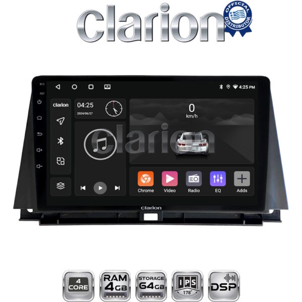 CLARION GL32702 Οθόνη OEM Multimedia Αυτοκινήτου για Lexus NX 2014 > 2016 (CarPlay/AndroidAuto/BT/GPS/WIFI/GPRS) - Image 1