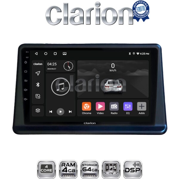 CLARION GL32998 Οθόνη OEM Multimedia Αυτοκινήτου για Mitsubishi Pajero 1996 > 2003 (CarPlay/AndroidAuto/BT/GPS/WIFI/GPRS) - Image 1