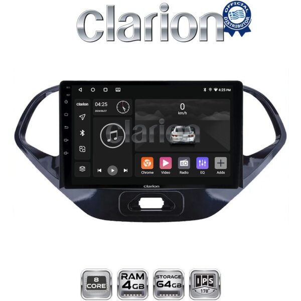 CLARION GL52499 Οθόνη OEM Multimedia Αυτοκινήτου για Ford KA 2016 > (CarPlay/AndroidAuto/BT/GPS/WIFI/GPRS) - Image 1