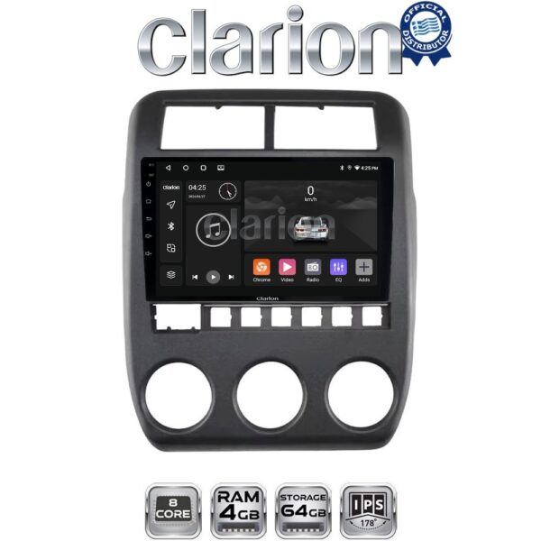CLARION GL53698 Οθόνη OEM Multimedia Αυτοκινήτου για 9 (CarPlay/AndroidAuto/BT/GPS/WIFI/GPRS) - Image 1