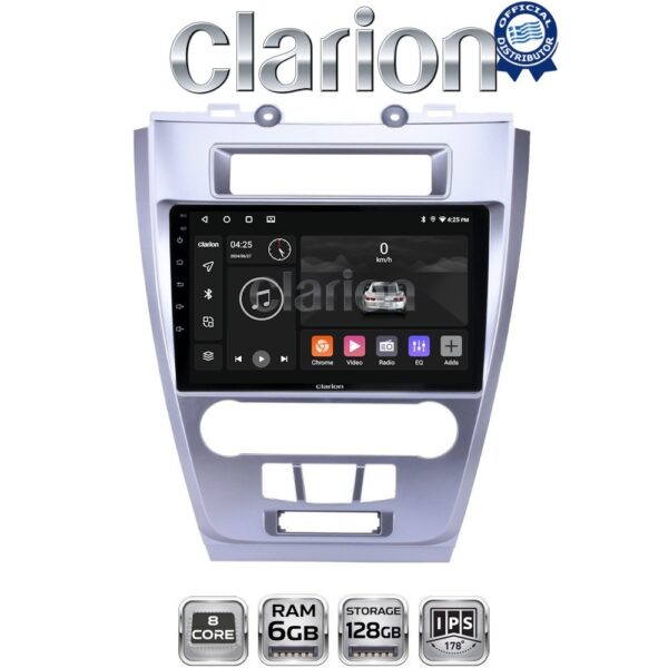 CLARION GL53047 Οθόνη OEM Multimedia Αυτοκινήτου για Ford Fusion 2012>2017 (CarPlay/AndroidAuto/BT/GPS/WIFI/GPRS) - Image 1