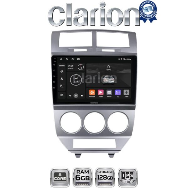 CLARION GL53203 Οθόνη OEM Multimedia Αυτοκινήτου για Dodge Caliber (CarPlay/AndroidAuto/BT/GPS/WIFI/GPRS) - Image 1