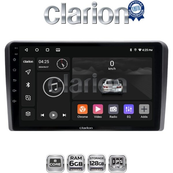 CLARION GL53233 Οθόνη OEM Multimedia Αυτοκινήτου για MITSUBIUSHI L200 2020> (CarPlay/AndroidAuto/BT/GPS/WIFI/GPRS) - Image 1