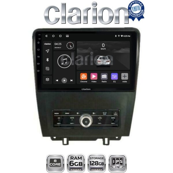 CLARION GL53249 Οθόνη OEM Multimedia Αυτοκινήτου για Ford Edge 2015>  (CarPlay/AndroidAuto/BT/GPS/WIFI/GPRS) - Image 1